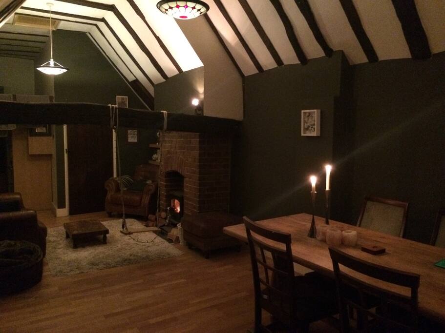 Living/dining area