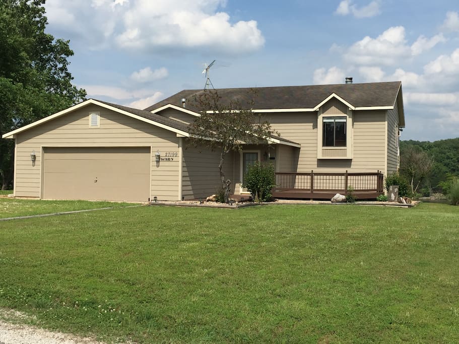 Front of home.