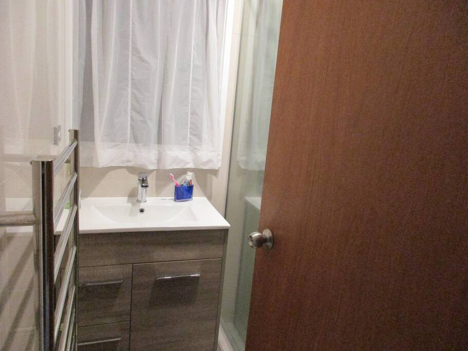 shower only with separate toilet