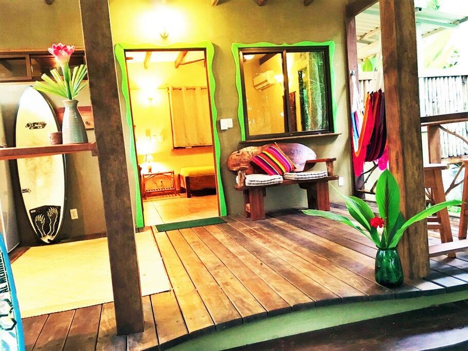 the porch