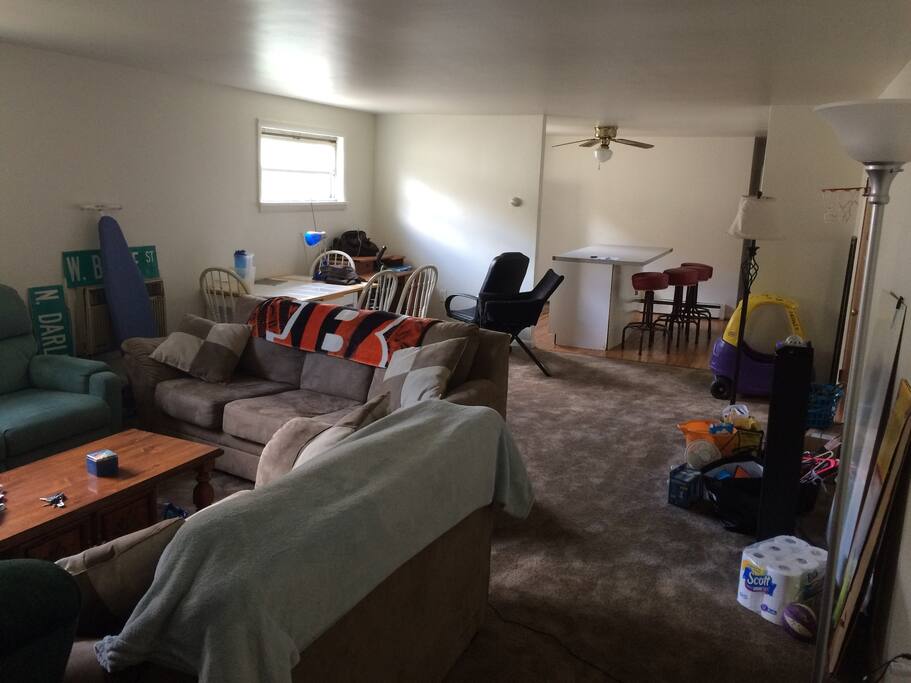 Please disregard the mess we had just moved in when the picture was taken.