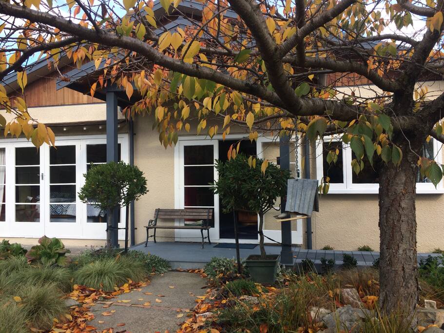 Front of the house in Autumn