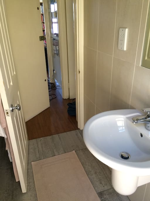 sink in the bathroom