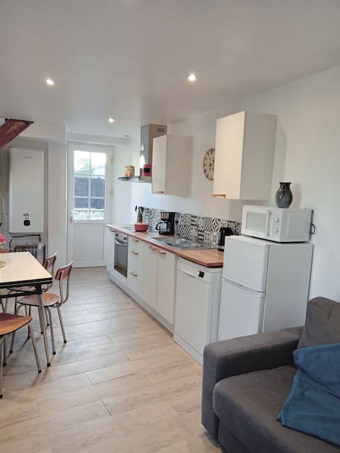 House that blends modern and old