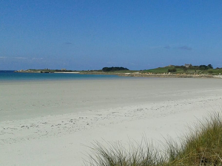 L'île de Sieck toute proche