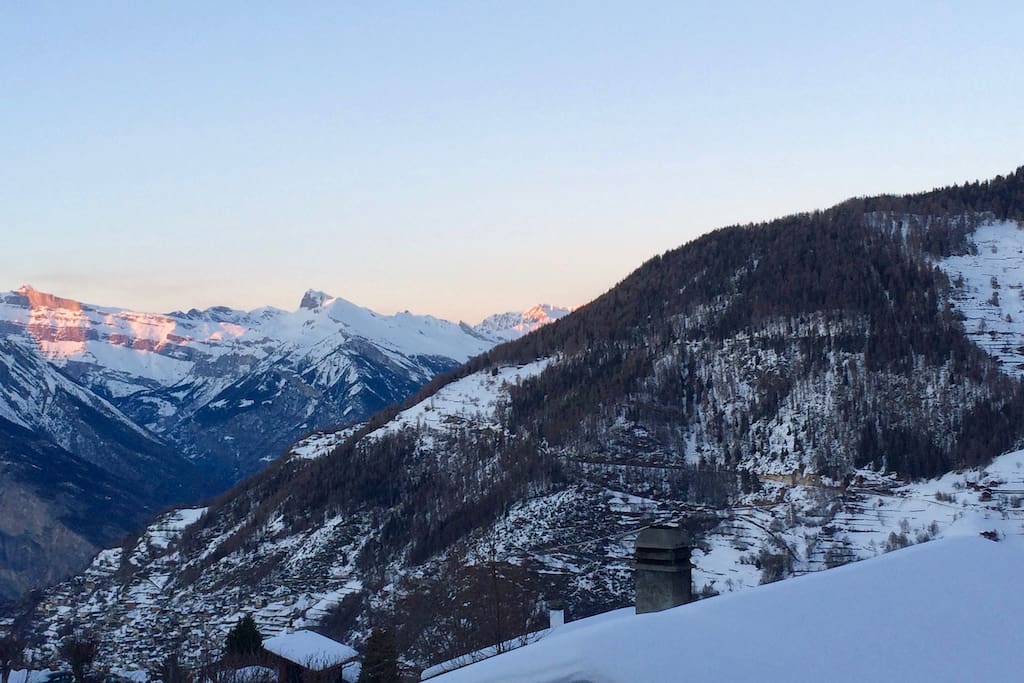 View from chalet