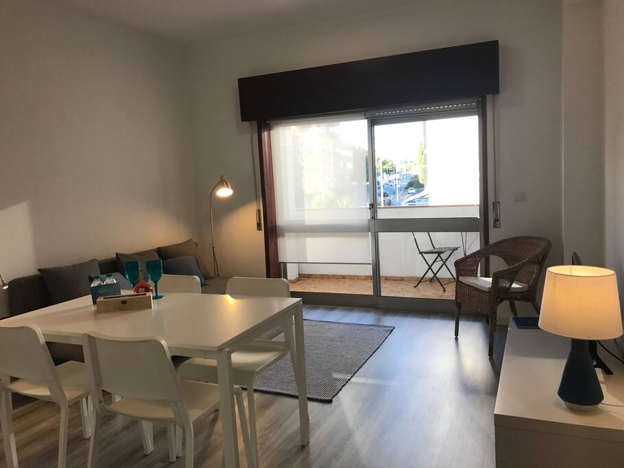 Dining and living room