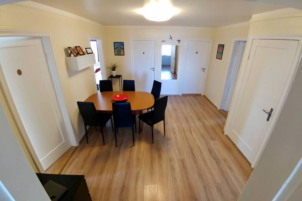 Center/middle of the apartment