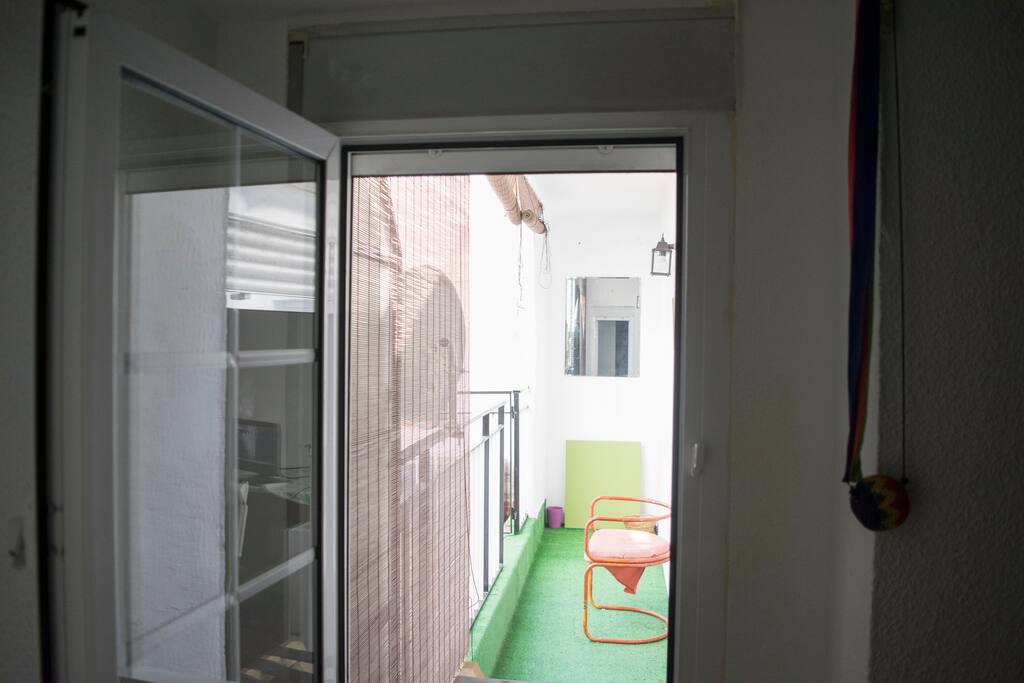 ventana a la terraza