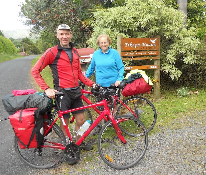Cycle touring guests