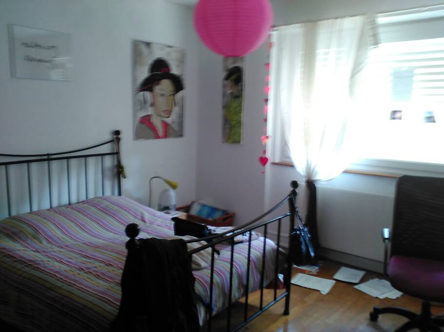 Chambre confortable et cocooning