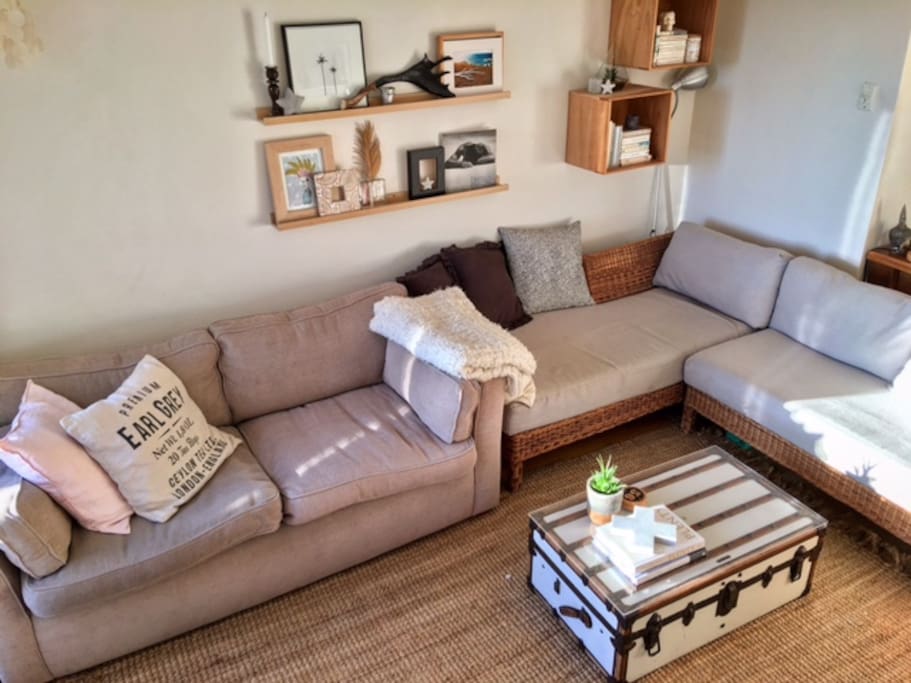 Living room (sofa bed on the left)