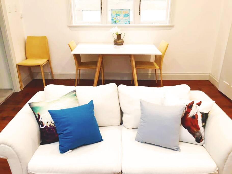 Dining Table and Couch - Where do you want to sit?