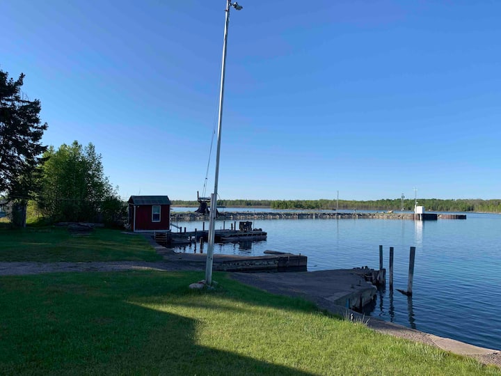 Cabin 1 Stateside Resort Barbeau Mi Cottages for Rent in Barbeau, Michigan, United States