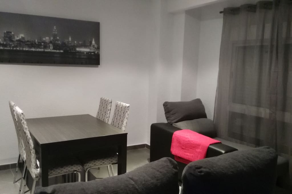 vista salón comedor