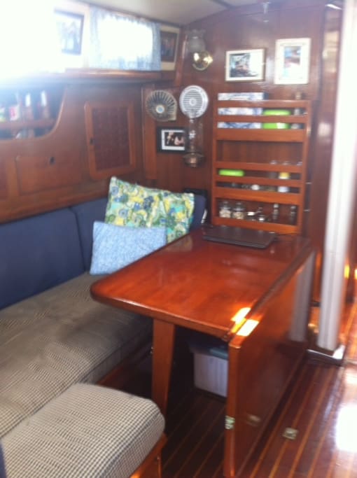 Saloon looking forward