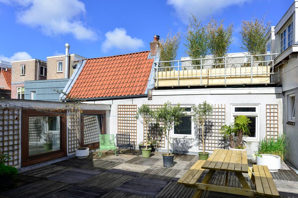 Sunny terrace