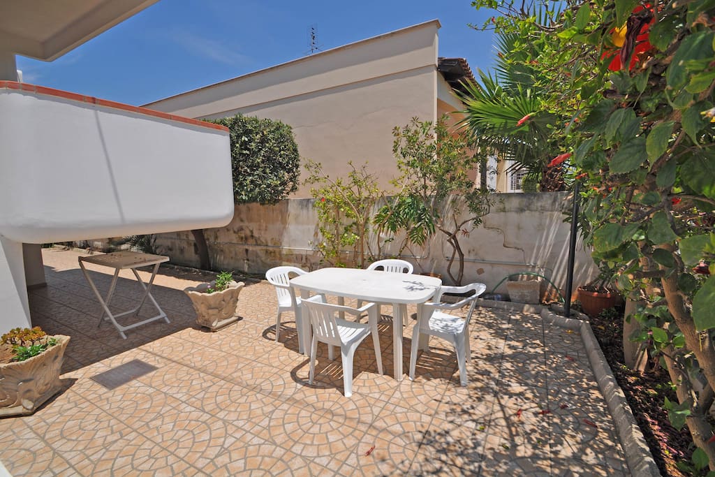 Veranda attrezzata
