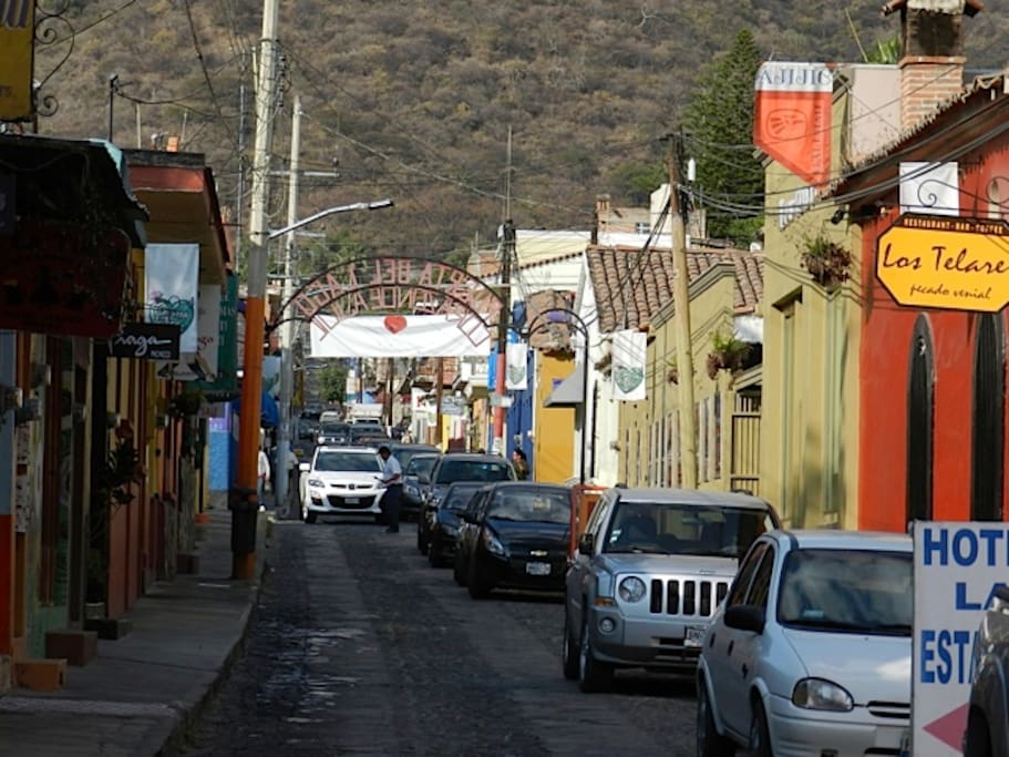 Street in Downtown Ajijic