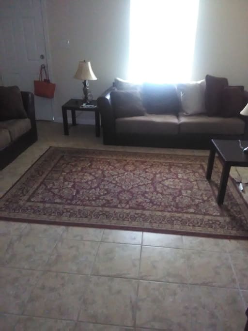 new comfy 2 seater couch set to relax on with tv to watch