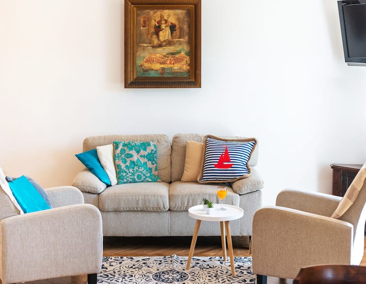 Coin salon dans le salon