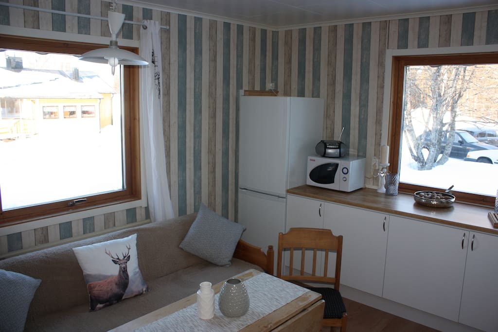 Rustic Swedish Lapland Cabin Cabins for Rent in Vuollerim