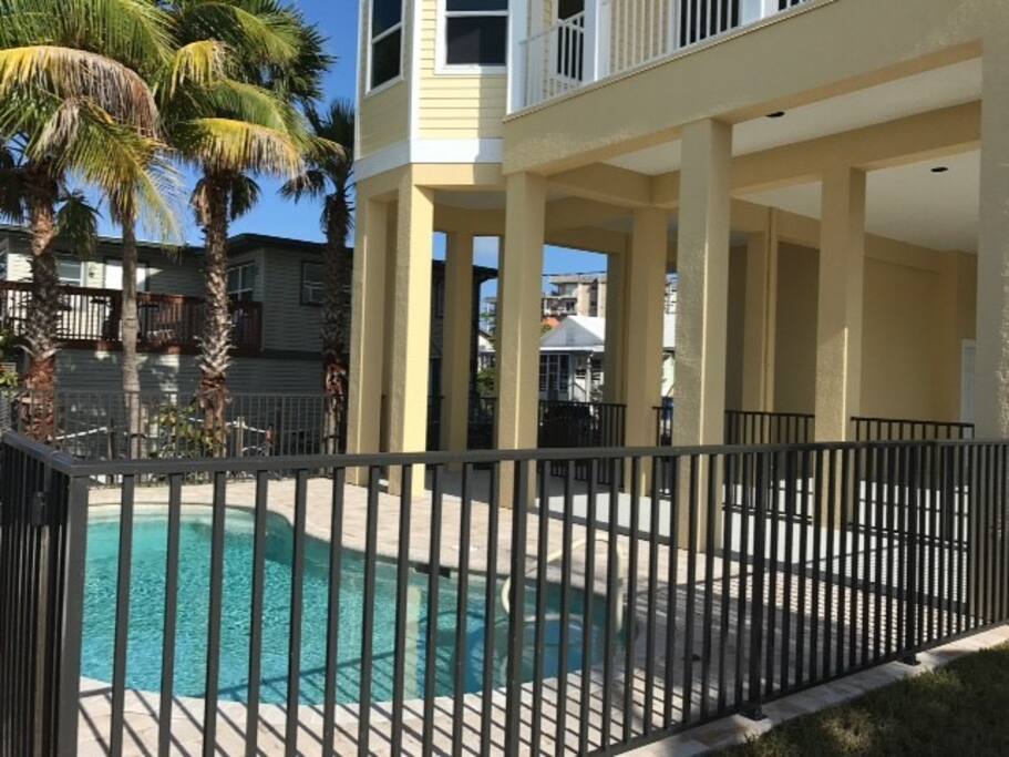 the pool