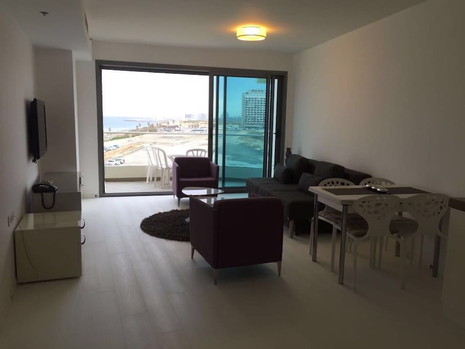 Lounge and balcony