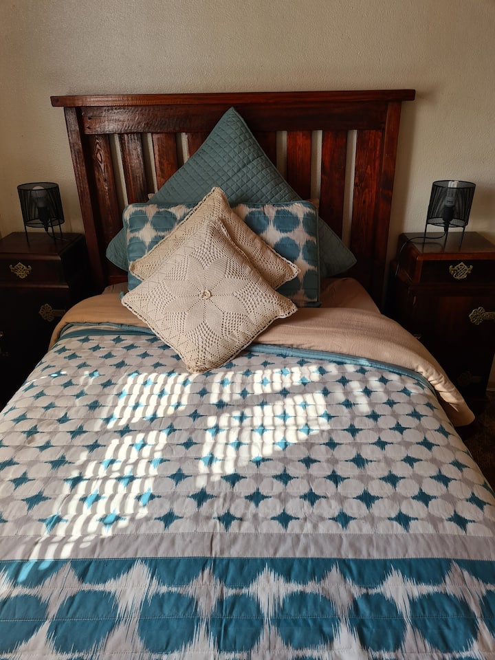 Dormitorio 3 con 1 cama de tres cuartos.