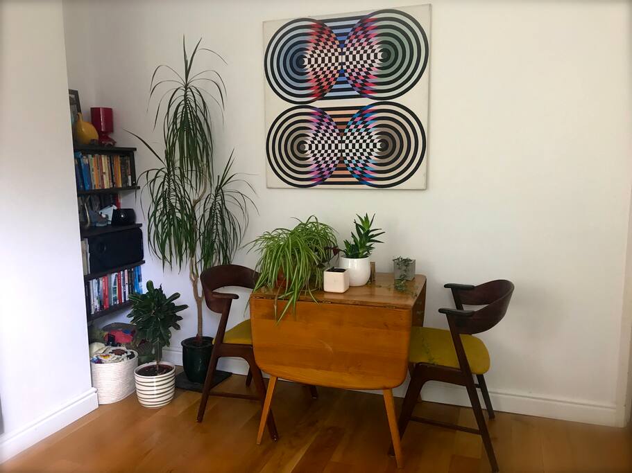 Front Room - dining table