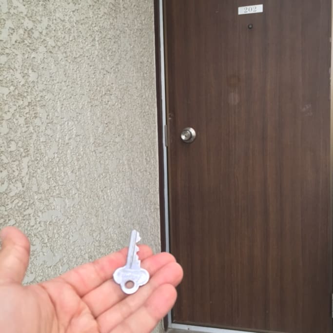 You can get key and enter the room yourself. Anytime on your check in day.Not sharing somebody.