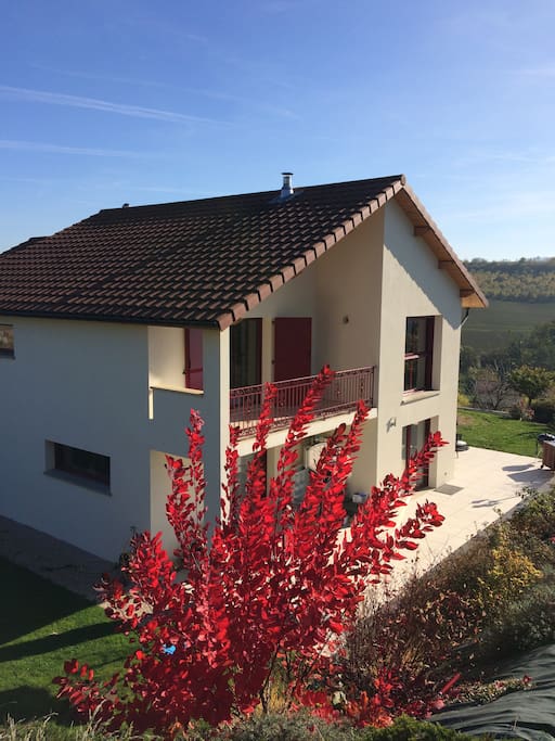 La maison est grande : 230m2