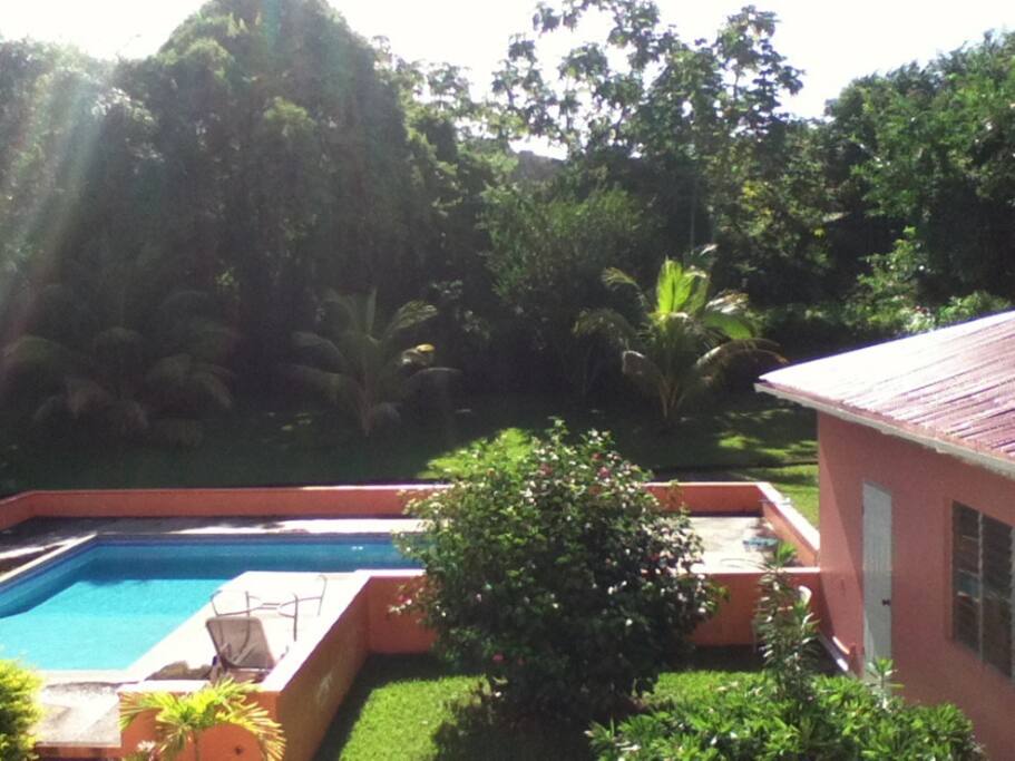 Pool area