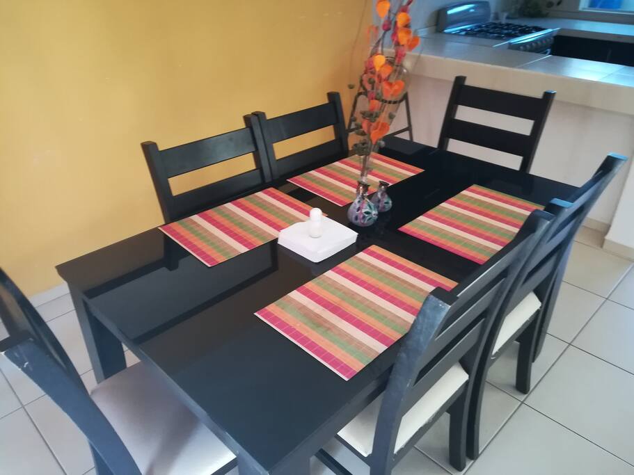 Comedor para 6 personas
