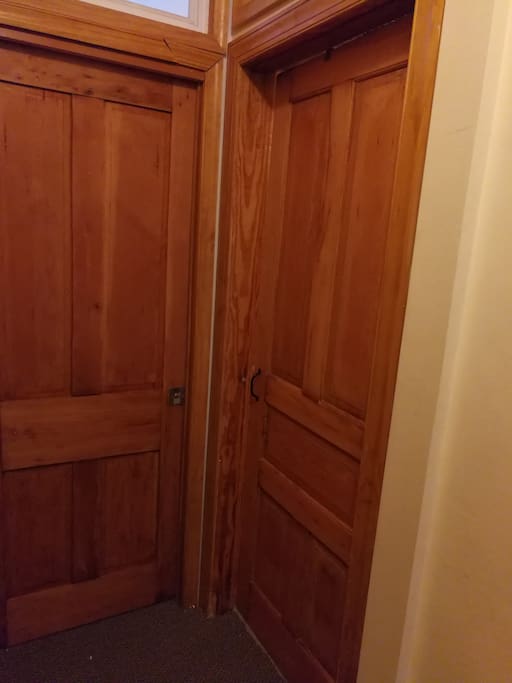 Mars Habitat door is on the right