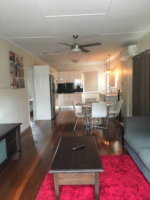 Lounge Dining and Kitchen