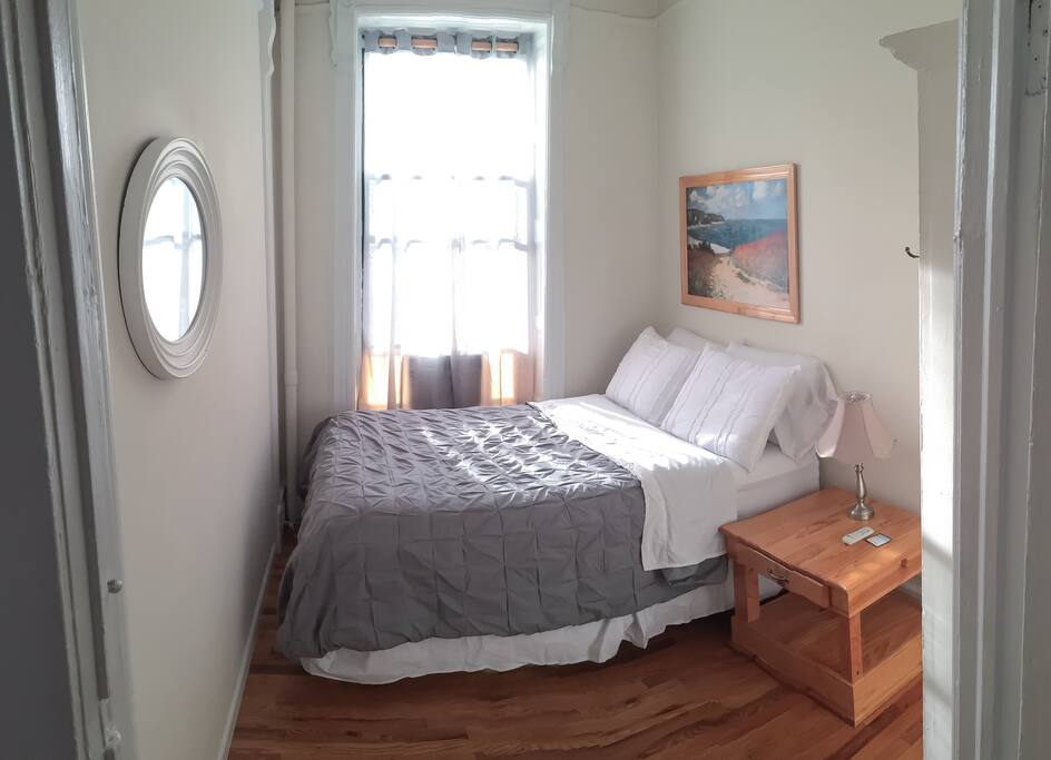 The room available for booking.