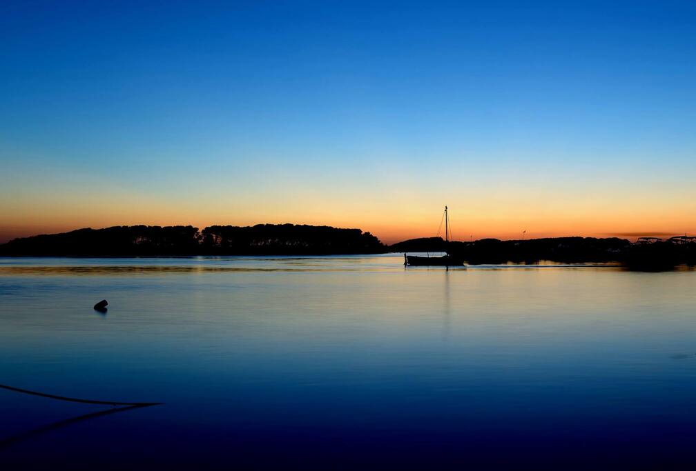 Tramonto. Isola dei conigli.