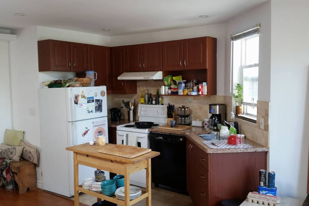 Feel free to use our kitchen!