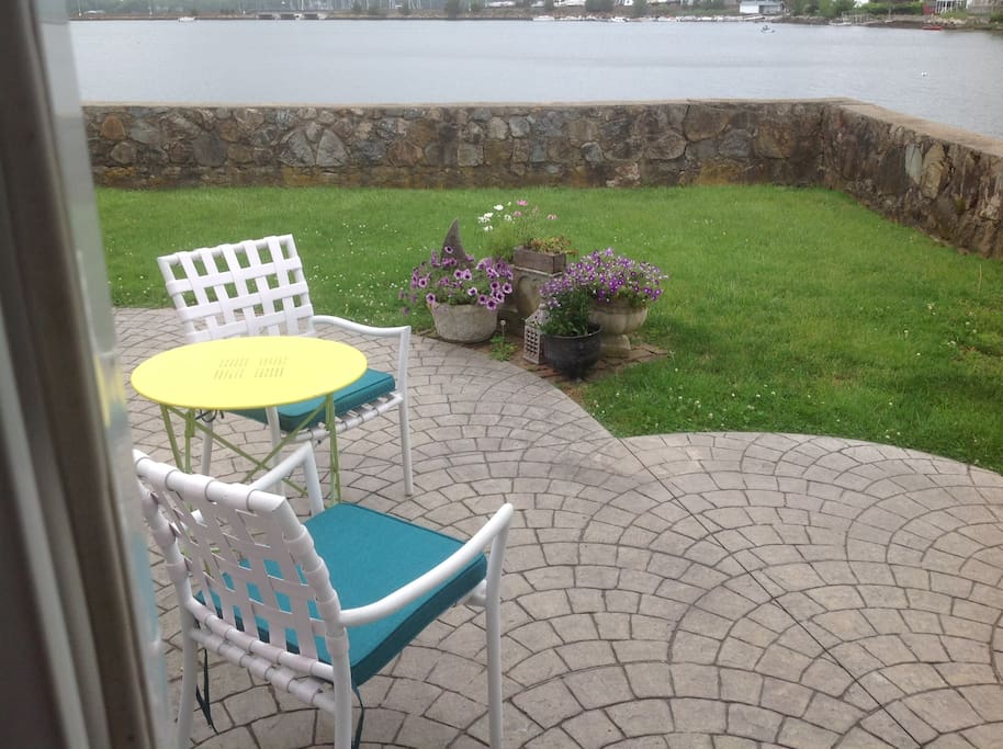 View from patio