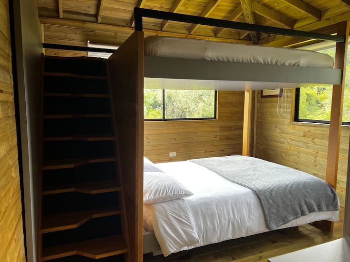 Camarote doble de colchón de 140 por 190