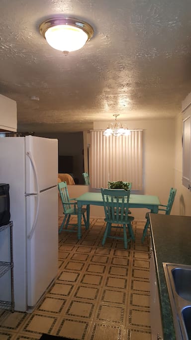 Entrance into kitchen