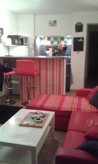 coin salon+kitchenette