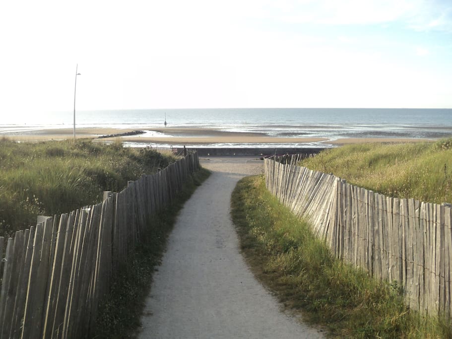 200m plage les planches de cabourg allée Marcel Proust