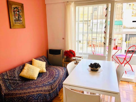 IMPERDIBLE! Mucha luz, gran balcón, Palermo Chico😊