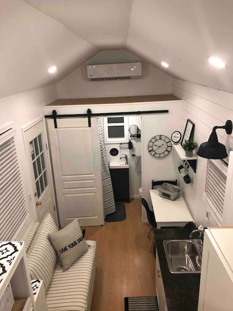 Popular Airbnb listing: Tiny House Farm Experience Next to Desert Hiking in Deer Valley