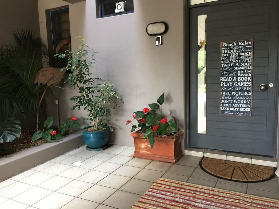 Welcome to your happy holiday pad...