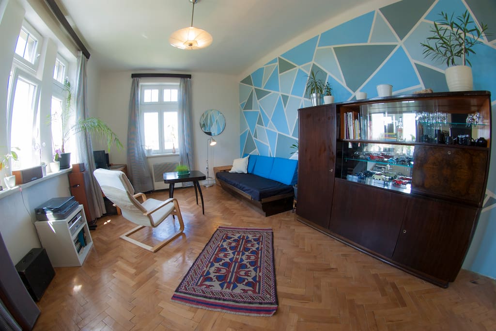 This is the room in which you are going to sleep