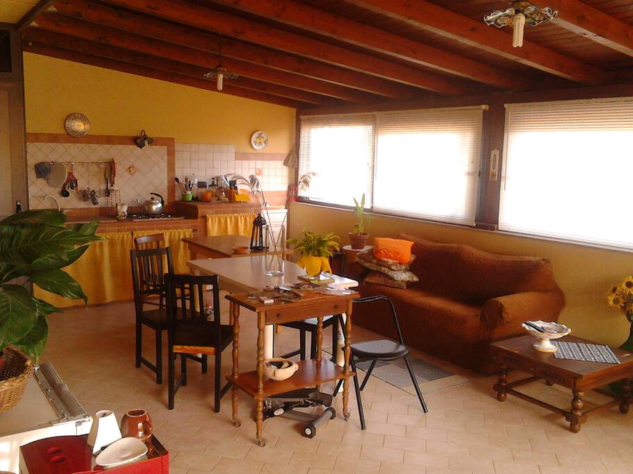 Veranda.Cucina esterna