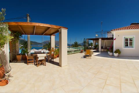 Seafront Terrace at Sami, Kefalonia (Cephalonia)